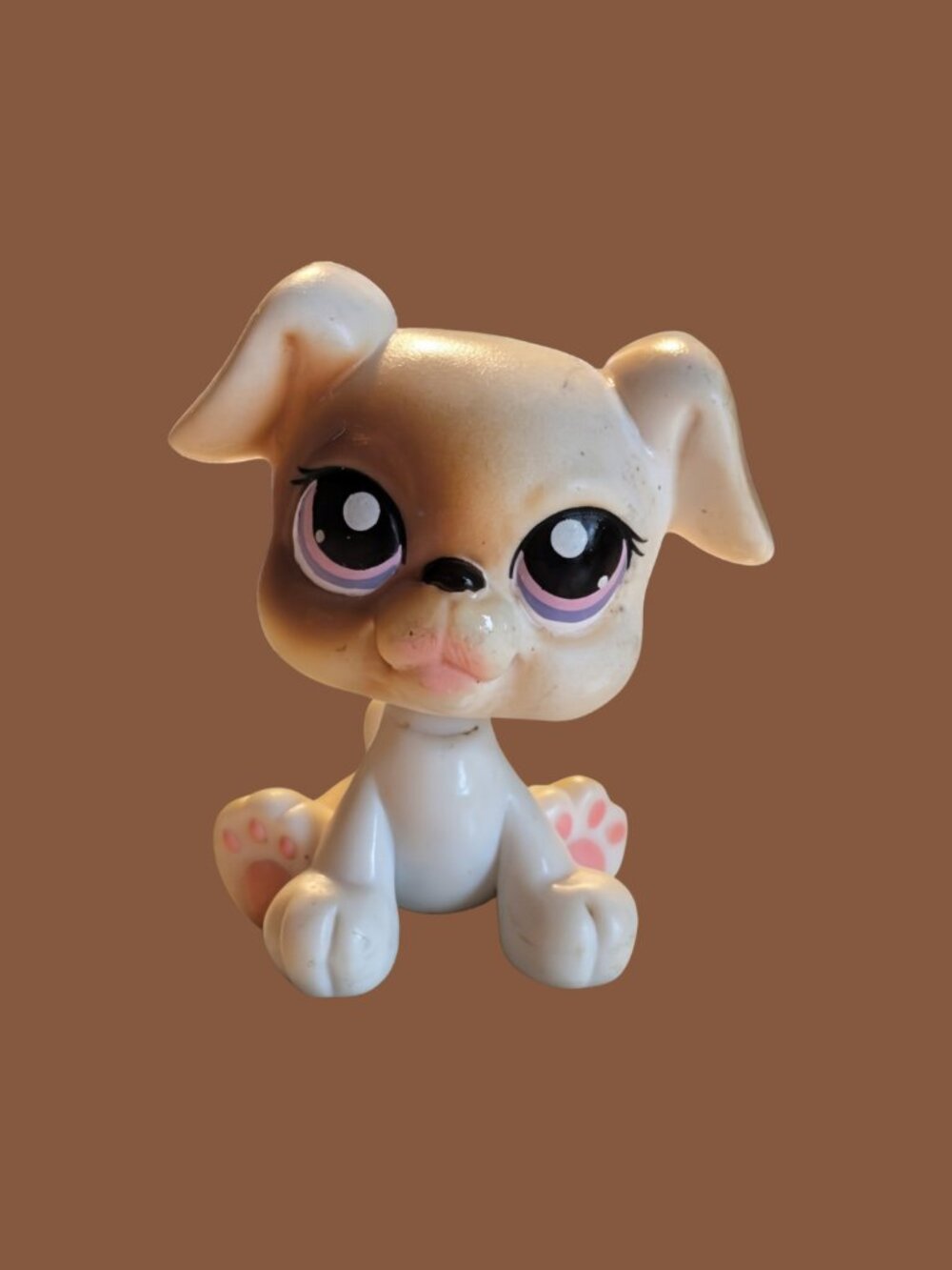 Littlest Pet Shop #84 Boxer Puppy 2007